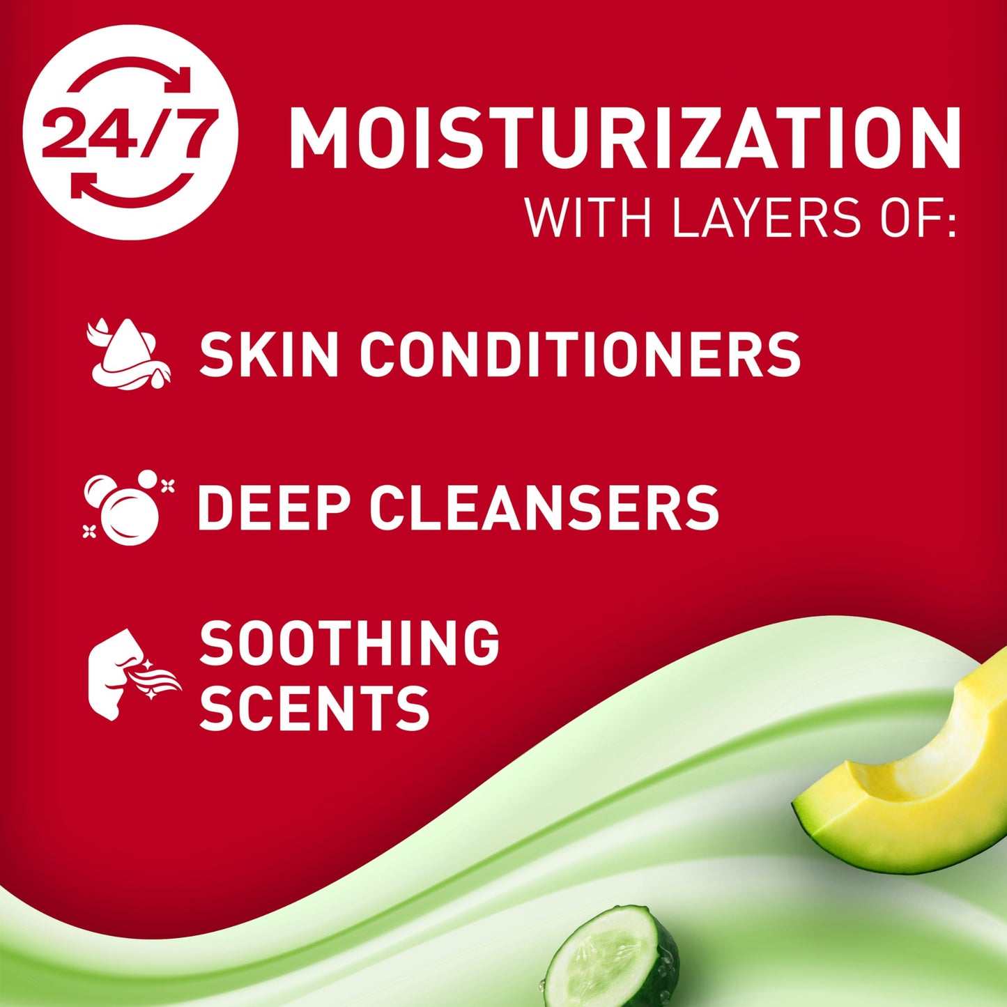 Old Spice Super Hydration Body Wash GentleMan’s Blend, Cucumber + Avocado Oil Scent for Deep Cleaning and 24/7 Renewing Moisture, 20 oz