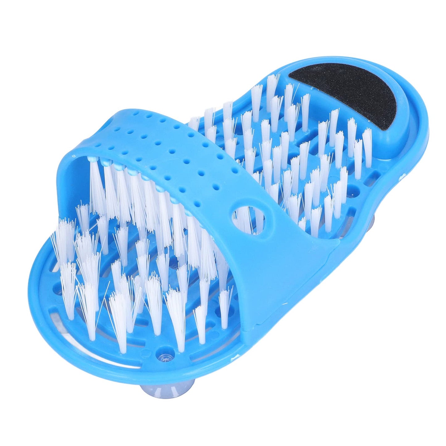 Shower Foot Scrubber, Spa Massager Slippers with Suction Cups Remove Dead Skin Exfoliating Easy Feet Cleaning Brush Feet Washer Shower for Unisex Beauty and Personal Care Yosoo