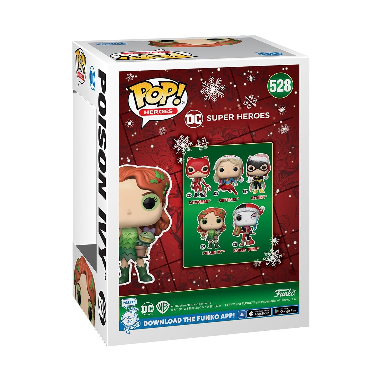 Funko POP Heroes: Holiday '24 - Poison Ivy - DC Comics - Collectable Vinyl Figure - Gift Idea - Official Merchandise - for Kids & Adults - Comic…