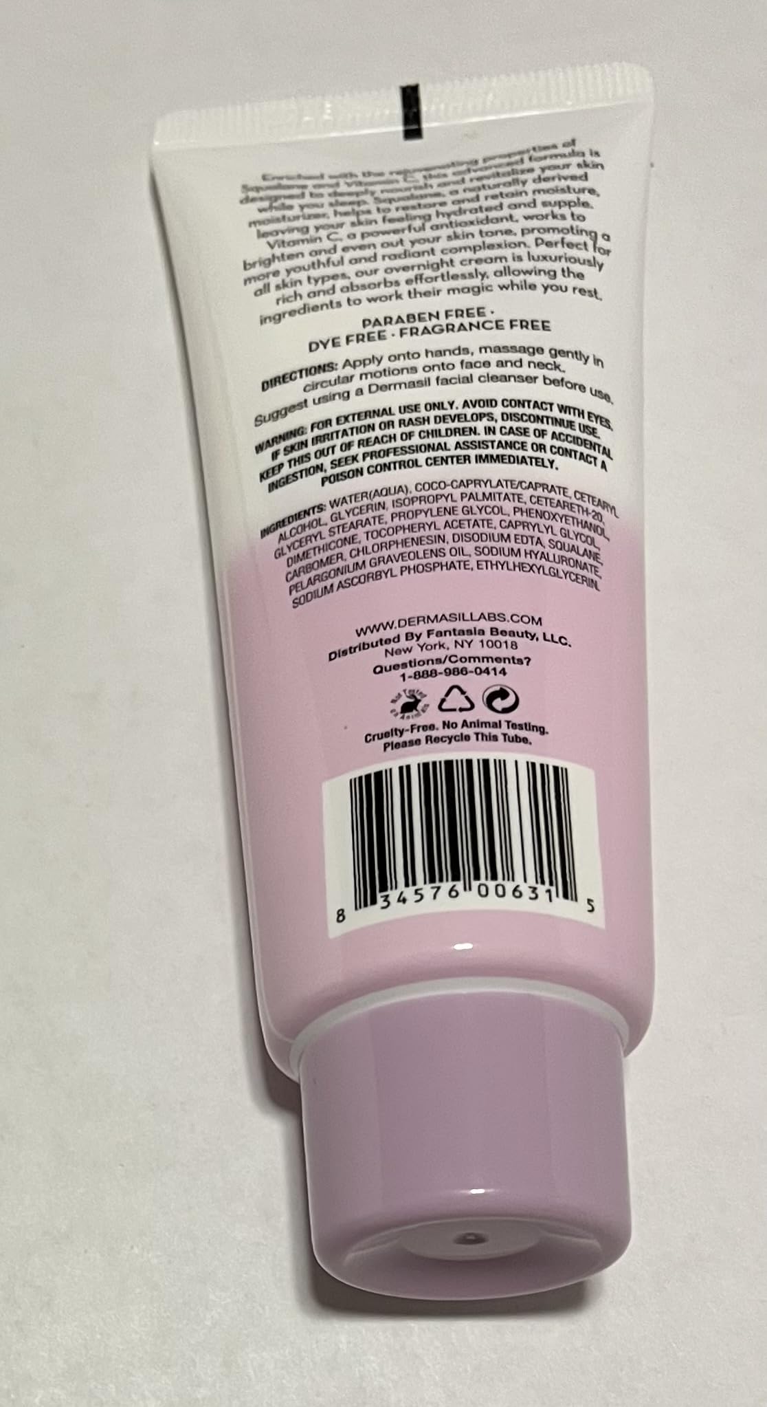 Dermasil Labs Night Cream