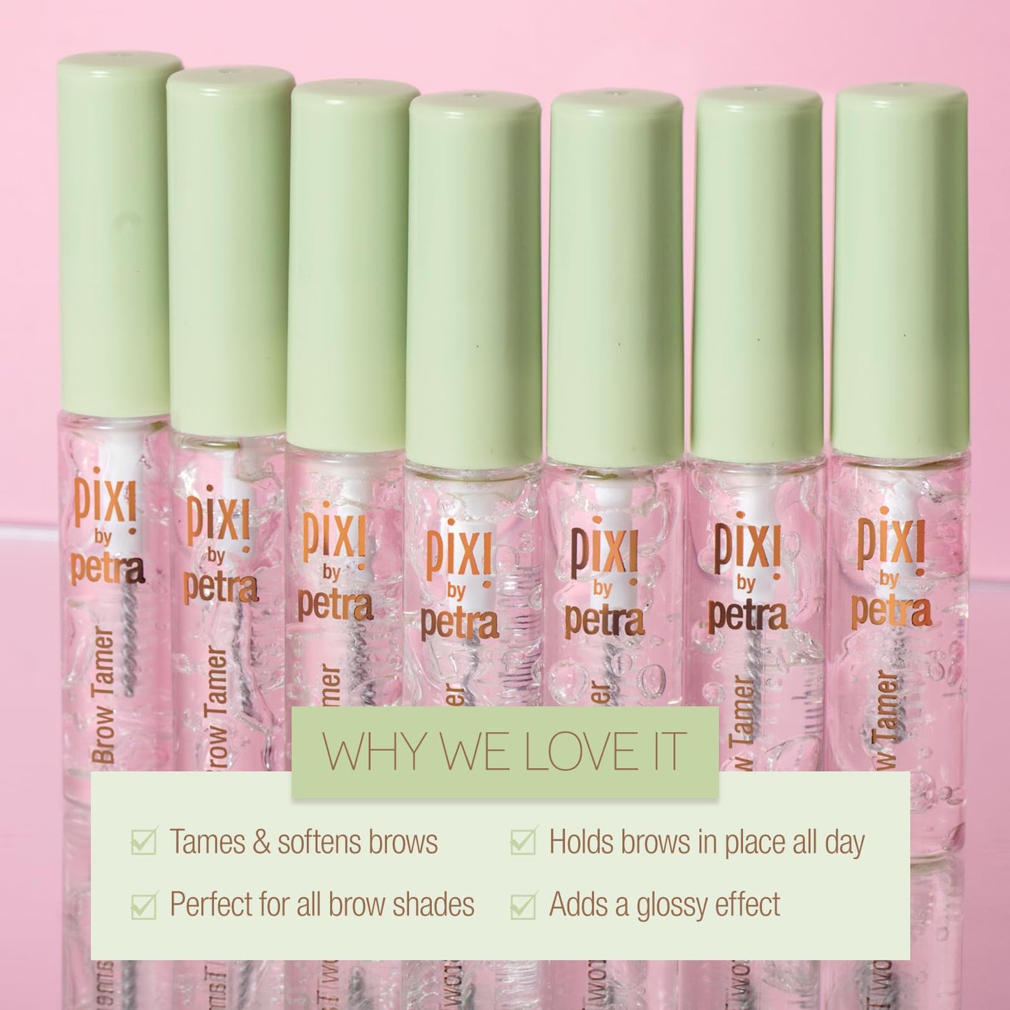 Pixi Brow Tamer, with Aloe Vera and Panthenol, Translucent 4.5 ml / 0.15 fl oz