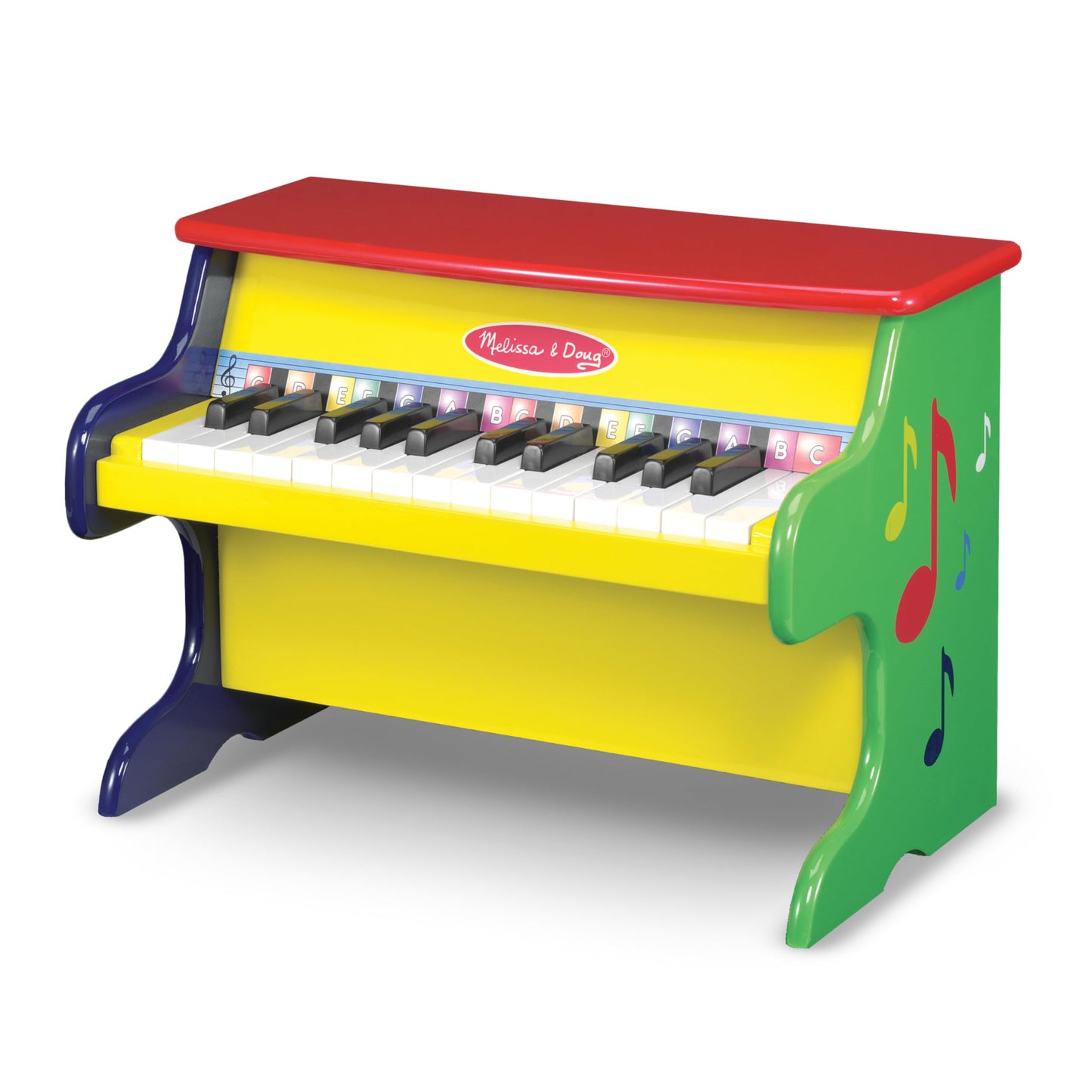 Melissa & Doug Learn-to-Play Piano with 25 Keys and Color-Coded Songbook Toy Piano Kids, Toddler Toys for Ages 3+