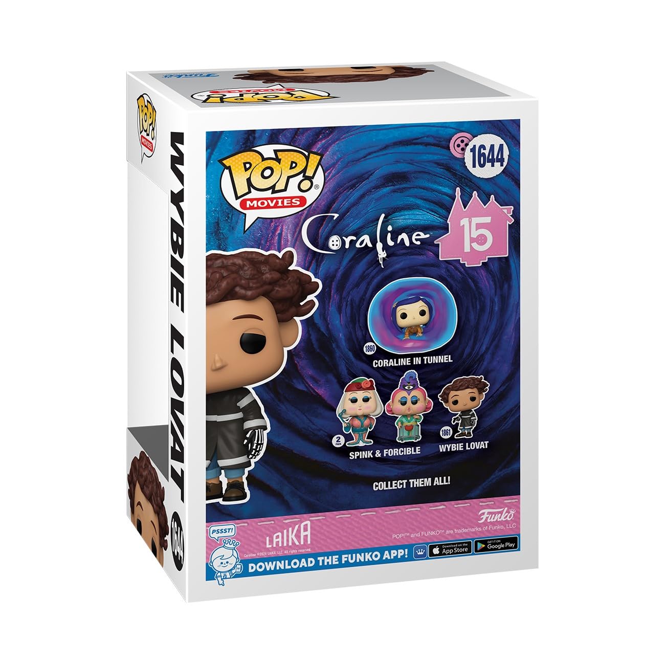 Funko POP! Movies: Coraline 15th Anniversary - Wybie Lovat - Collectable Vinyl Figure - Gift Idea - Official Merchandise - for Kids & Adults - Movies…