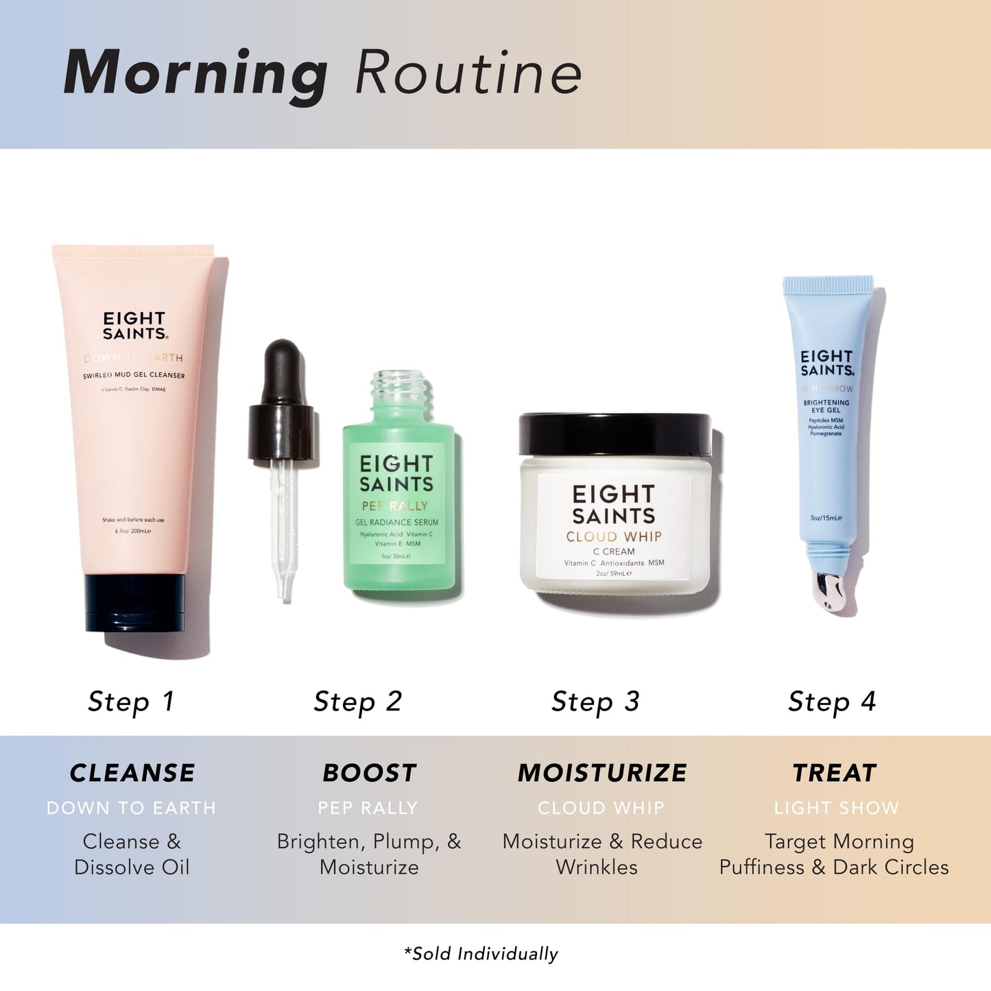Eight Saints Skincare Cloud Whip Vitamin C Face Moisturizer Day Cream, Natural and Organic Face Cream For Women, Anti Aging Cream For Face To Reduce