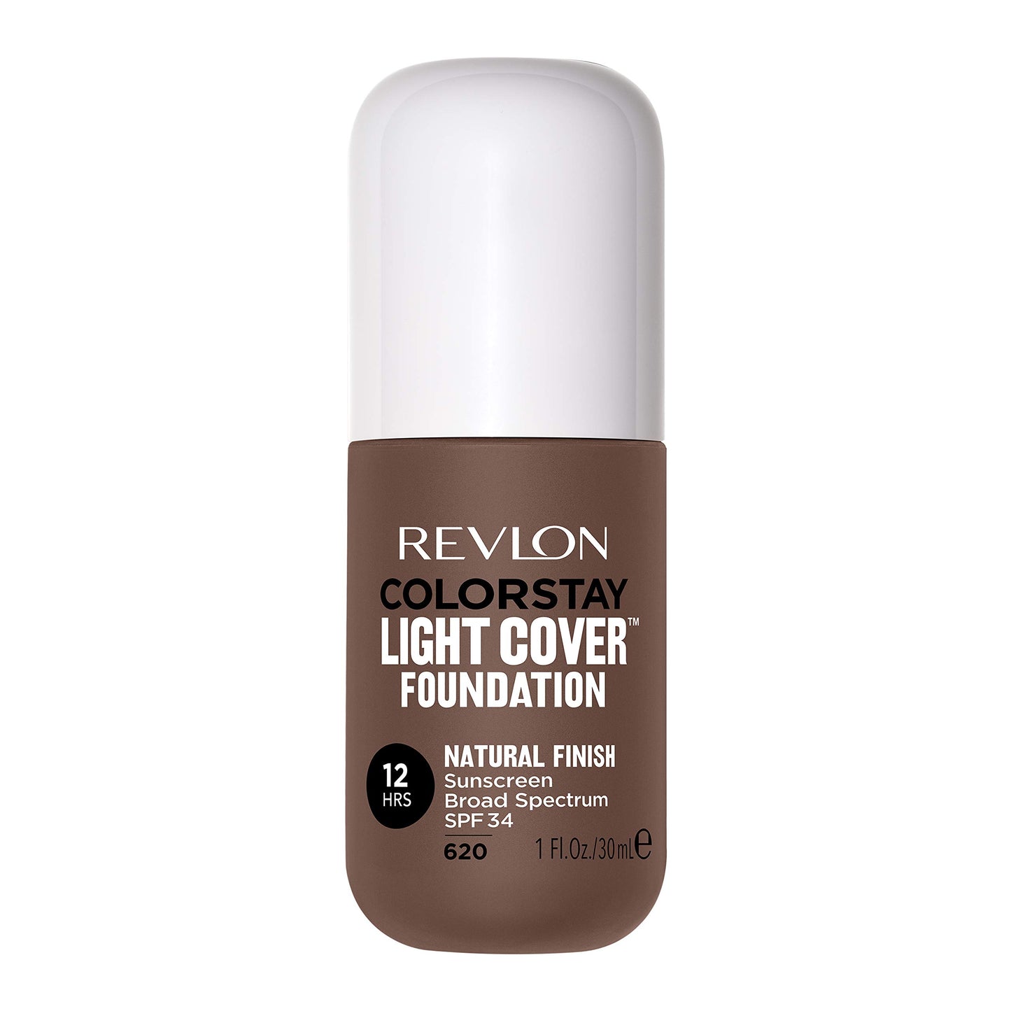 Revlon ColorStay Light Cover Liquid Foundation, Hydrating Longwear Weightless Makeup with SPF 35, Light-Medium Coverage for Blemish, Dark Spots