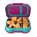 Bentgo Kids Snack - 2 Compartment Leak-Proof Bento Box Container for Snacks and Small Meals, Easy-Open Latch, Dishwasher Safe, BPA-Free for School…