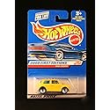 Mattel Hot Wheels 2000 First Editions Series 1:64 Scale Die Cast Metal Car # 30 of 36 : Yellow Coupe Mini Cooper with Checker Board Rooftop…