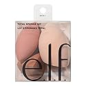 e.l.f. Total Sponge Set, Multi-use Makeup Sponge Set For Flawless Blending, Great For Powder Or Liquid Concealer & Foundation, Vegan & Cruelty-Free