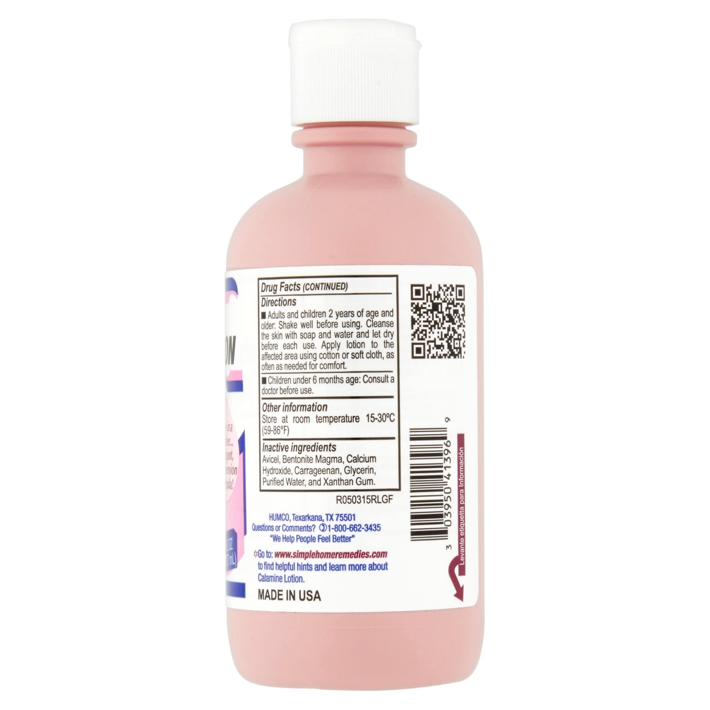 Humco Calamine Lotion USP 6 oz (Pack of 5)