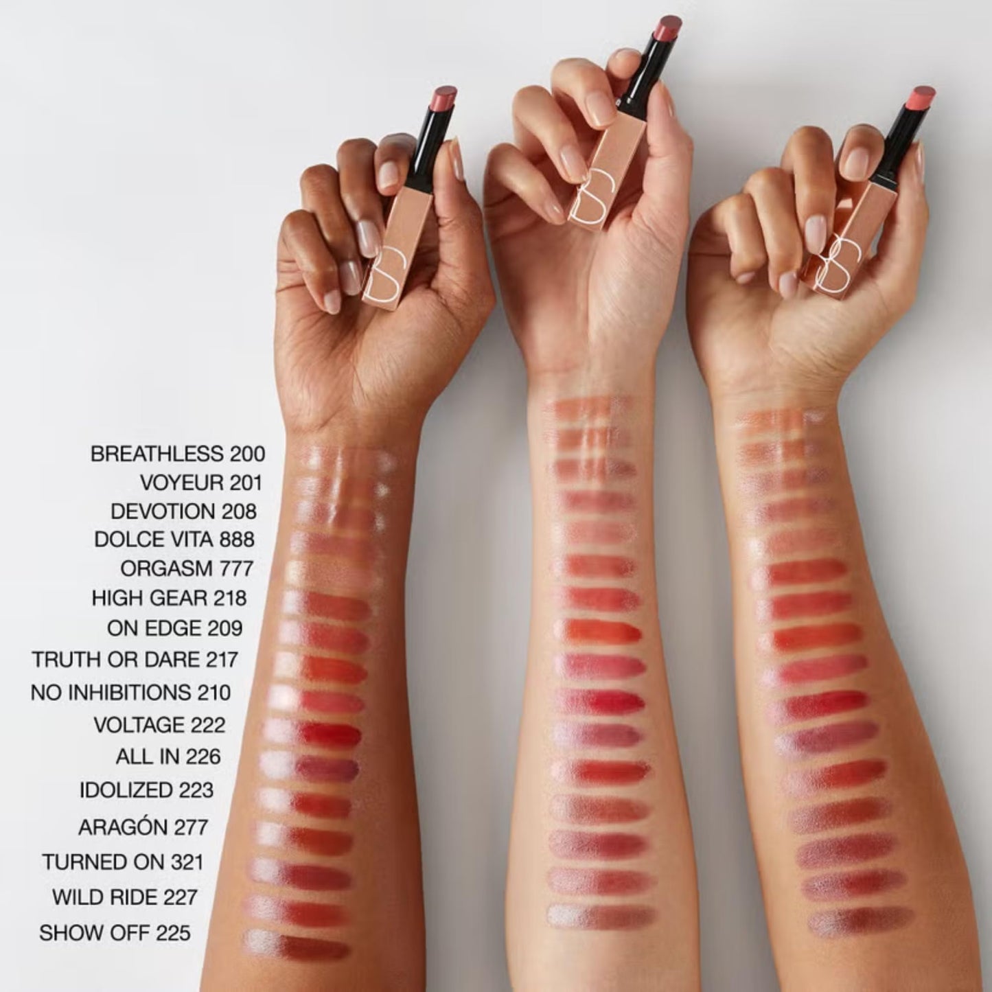 NARS Afterglow Sensual Shine Lipstick - Wild Ride 227