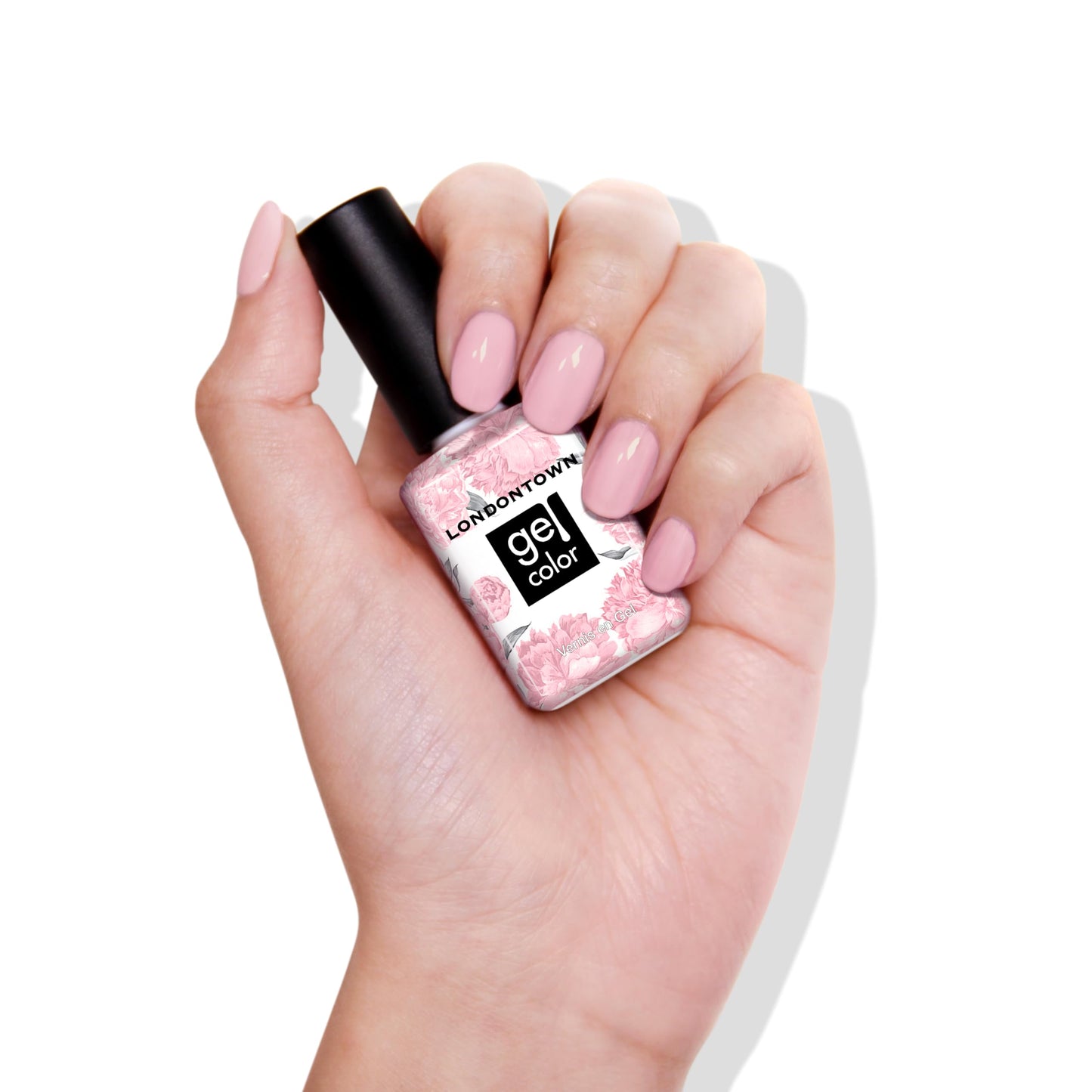 LONDONTOWN UV/LED Gel Nail Polish, Sheer Petal Pink, Magnolia Haze, 0.4 Fl Oz, Long Lasting, Chip Resistant High Shine Color Beauty & Personal Care LONDONTOWN