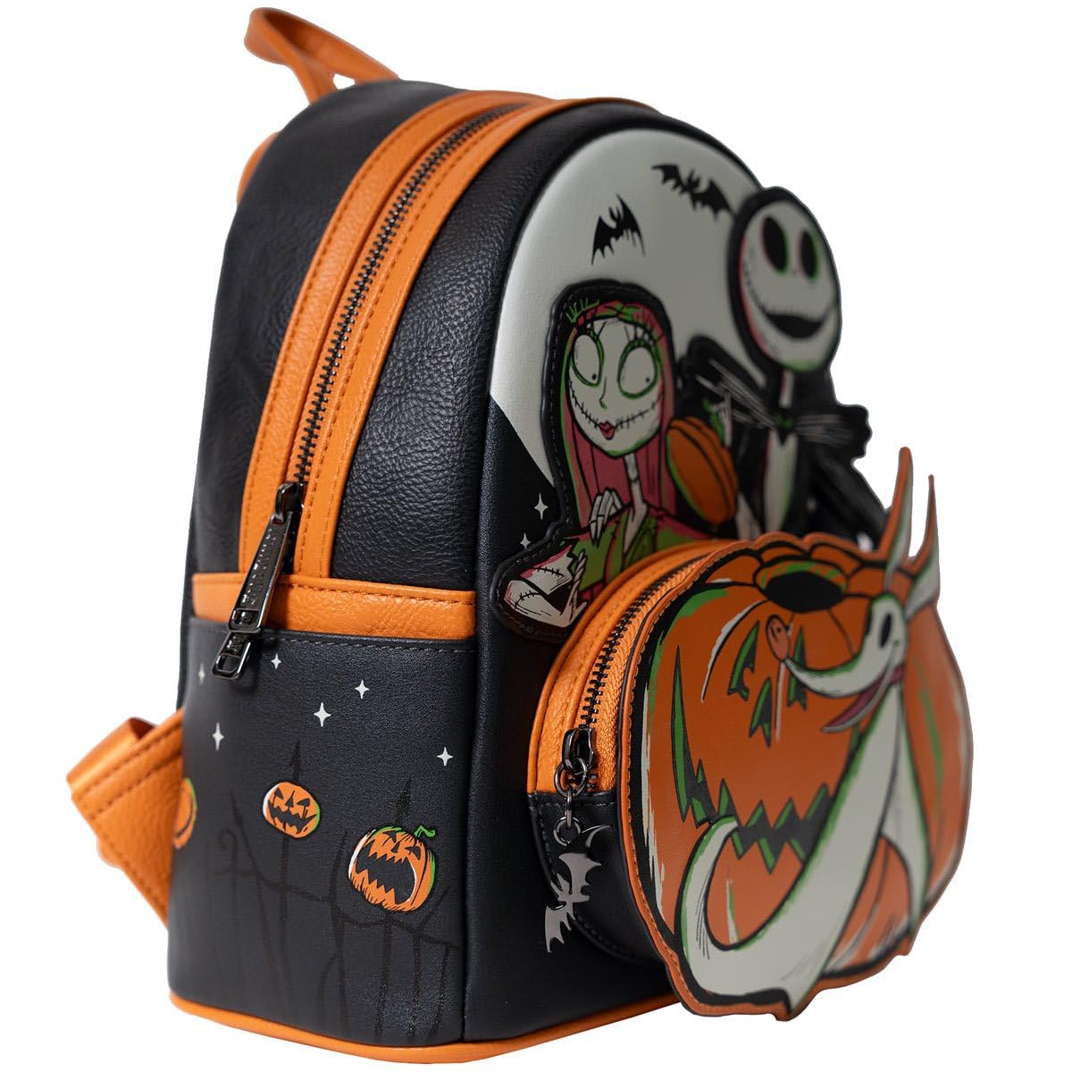 Disney 100 Nightmare Before Christmas Glow-in-The-Dark Mini Backpack