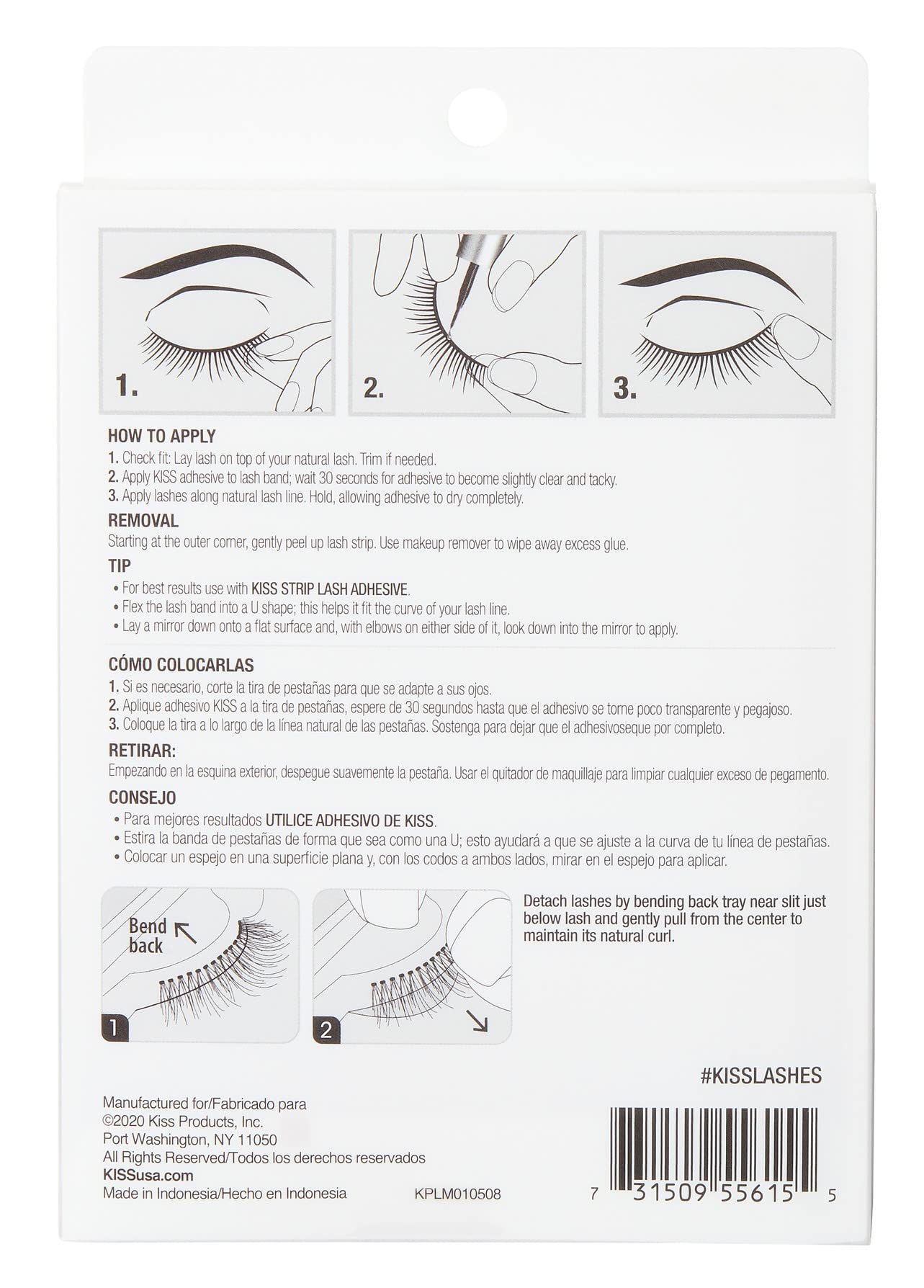 Kiss Ever Ez 03 Lashes 4 + 1 Pairs