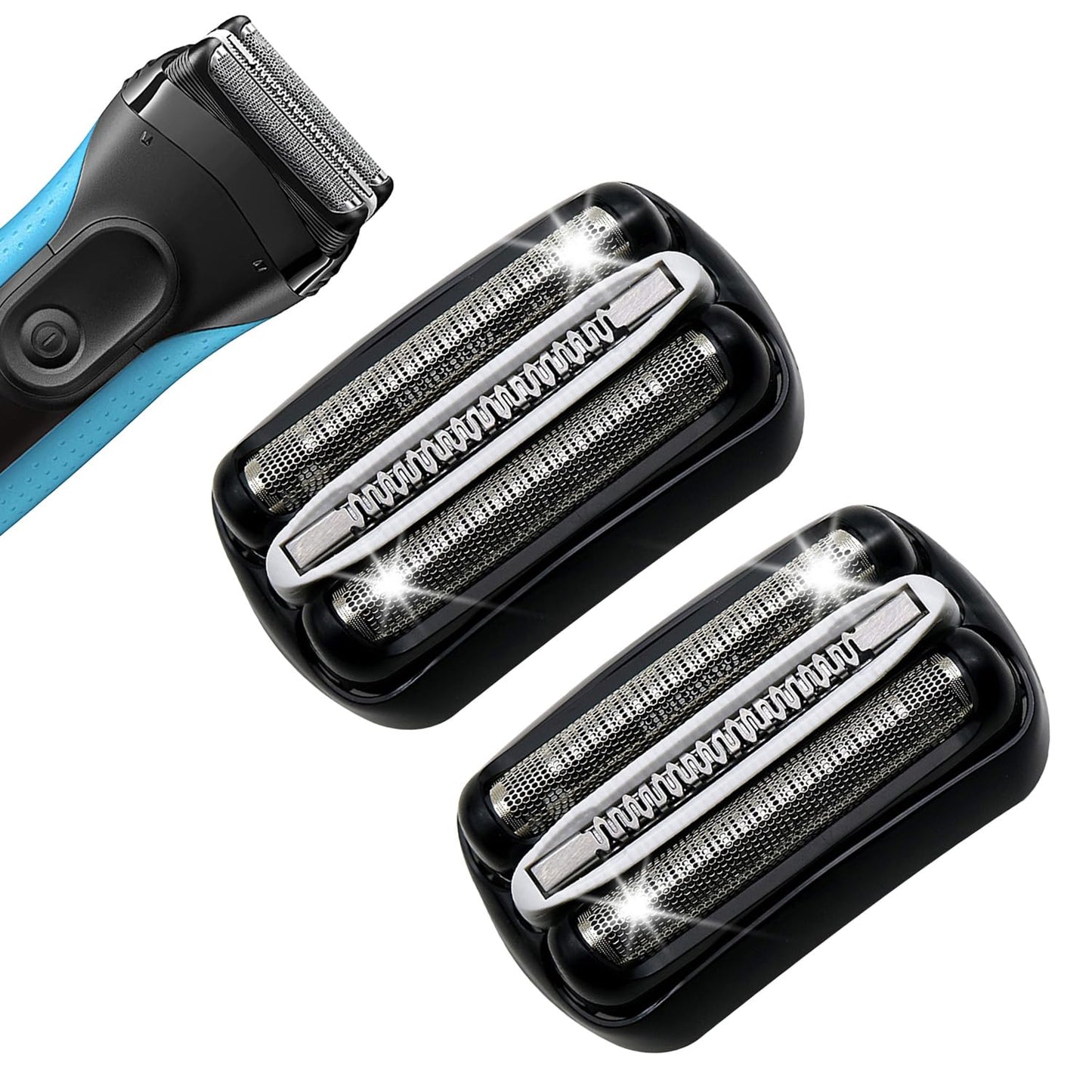 2Pack 32B Series 3 Electric Shaver Replacement Head Accessories Compatible with S3 Foil & Cutter Razor Heads, Accessories for S3 3040s 3010s 310s Beauty and Personal Care Muyfguo Default Title
