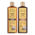 Every Strand Simply Curls Shampoo and Conditioner Set 13.5 oz, Curl Enhancing Duo for Wavy, Curly, and Coily Hair, Sulfate Free, Paraben Free