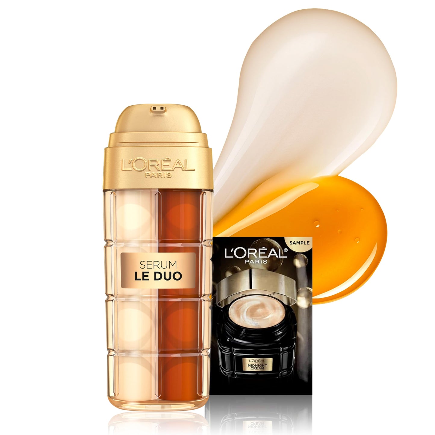 L'Oreal Paris Age Perfect Serum Le Duo, Brightening, Firming and Anti-Aging Serum for Face with Collagen Peptide, Niacinamide, Vitamin C and B3, 1 fl Beauty and Personal Care L'Oreal Paris