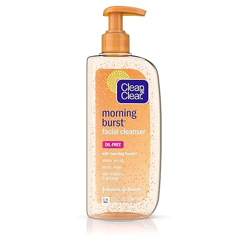 Clean & Clear Morning Burst Facial Cleanser with Bursting Beads (8 fl oz)