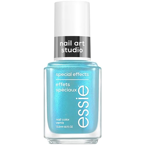essie Nail Art Studio Special Effects Polish, Shimmer, Riviera Rush, Blue Nail Polish, Vegan, Bikini Snapped, 0.46 fl oz Beauty & Personal Care essie
