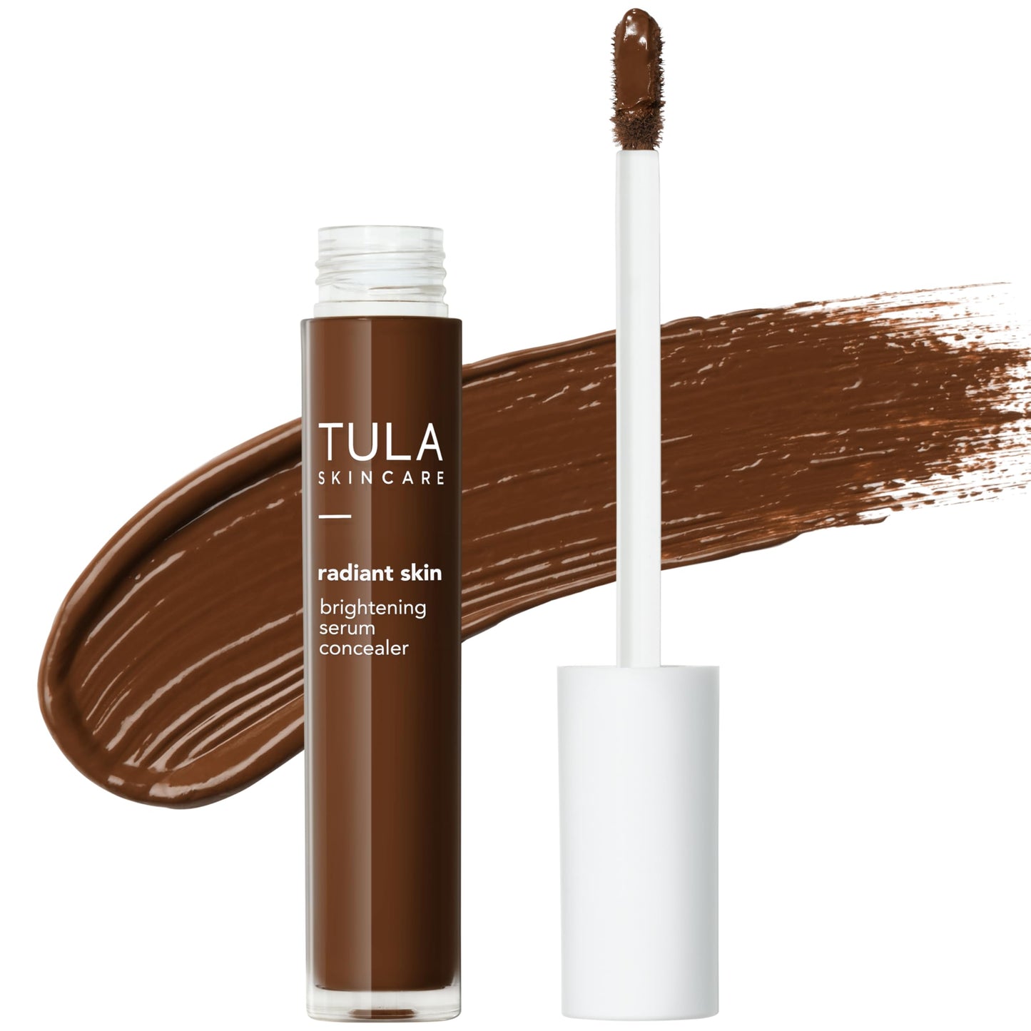 TULA Skin Care Radiant Skin Brightening Serum Concealer - Conceals Dark Circles & Discoloration, Longwearing & Crease-Resistant, Brightens the