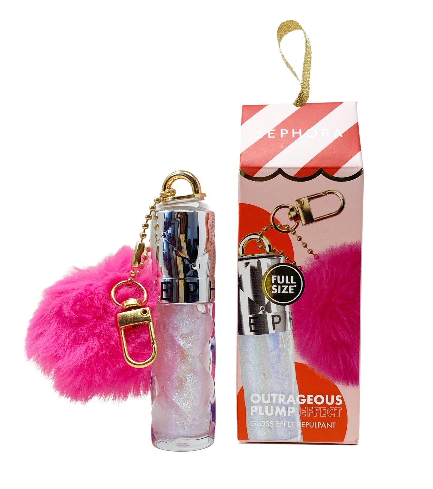 SEPHORA Collection Outrageous Ornament Lip Plump Effect Gloss Effet Repulpant - Cosmic Kiss (.2 FL Oz)