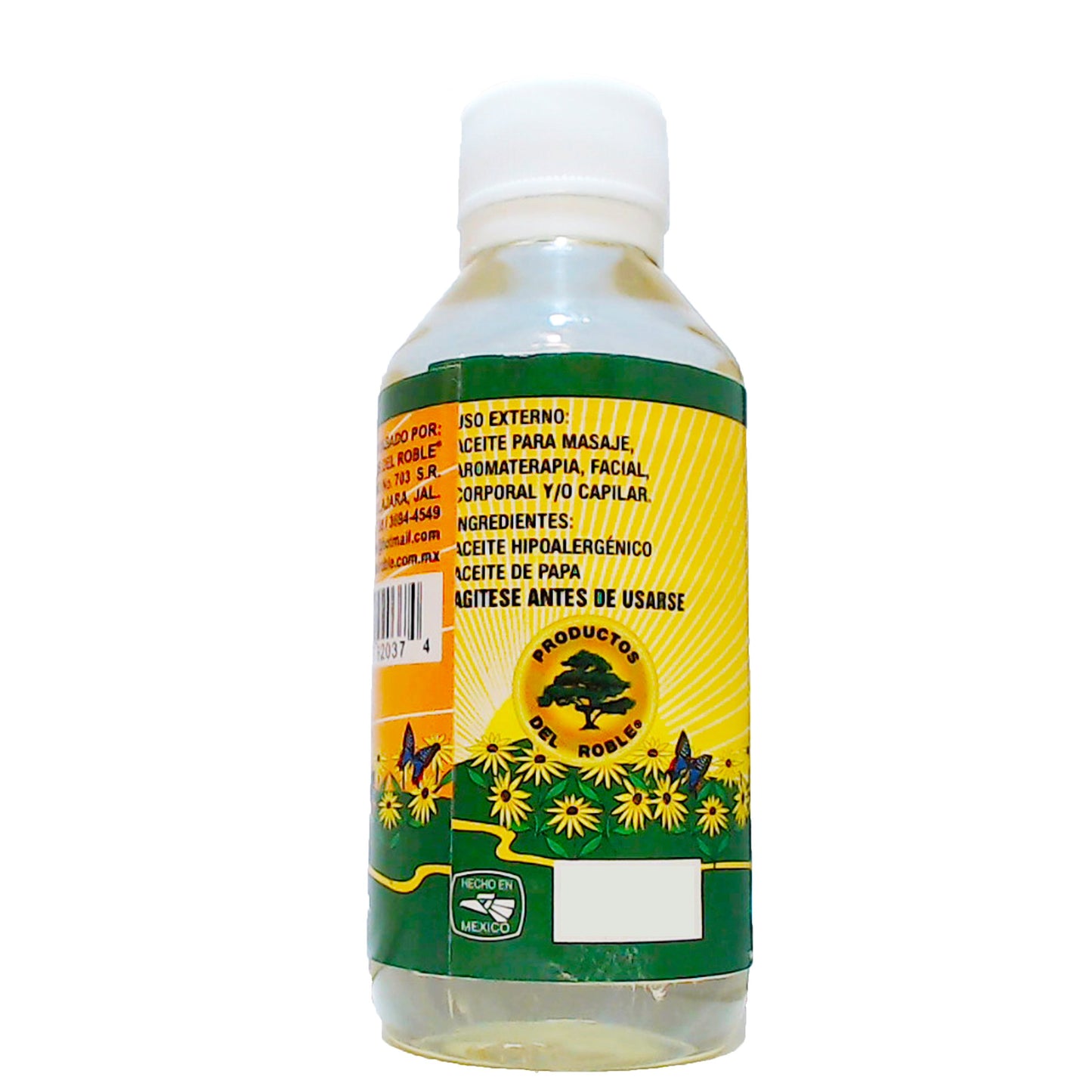 Potato oil:Avoid split ends - Aceite de Papa:Evita la orzuela, regenera el cabello 120 ml 4.05oz