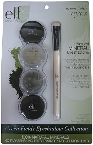 E.l.f. Mineral Eyeshadow Green Fields Edition, 4-Ounce (Pack of 2)