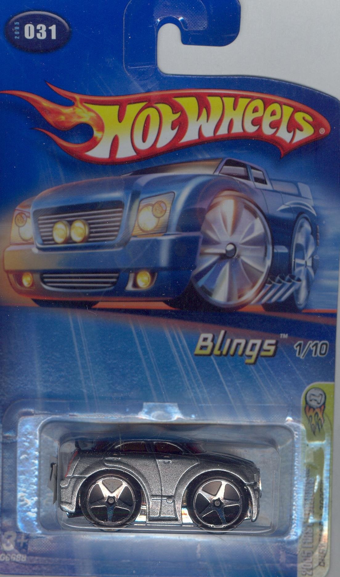 Hot Wheels 2005 First Edition 031 CHRYSLER 300C 5SP WHEELS BLINGS 1/10 1:64 Scale Die-cast Collectible Car
