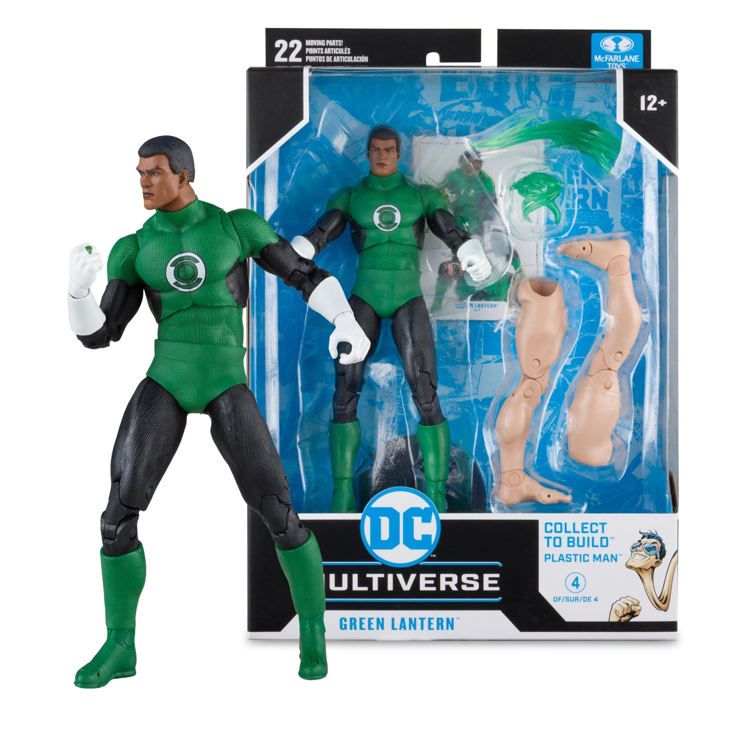 McFarlane Toys - DC Multiverse Green Lantern (JLA) 7in Build-A Figure (Styles May Vary)