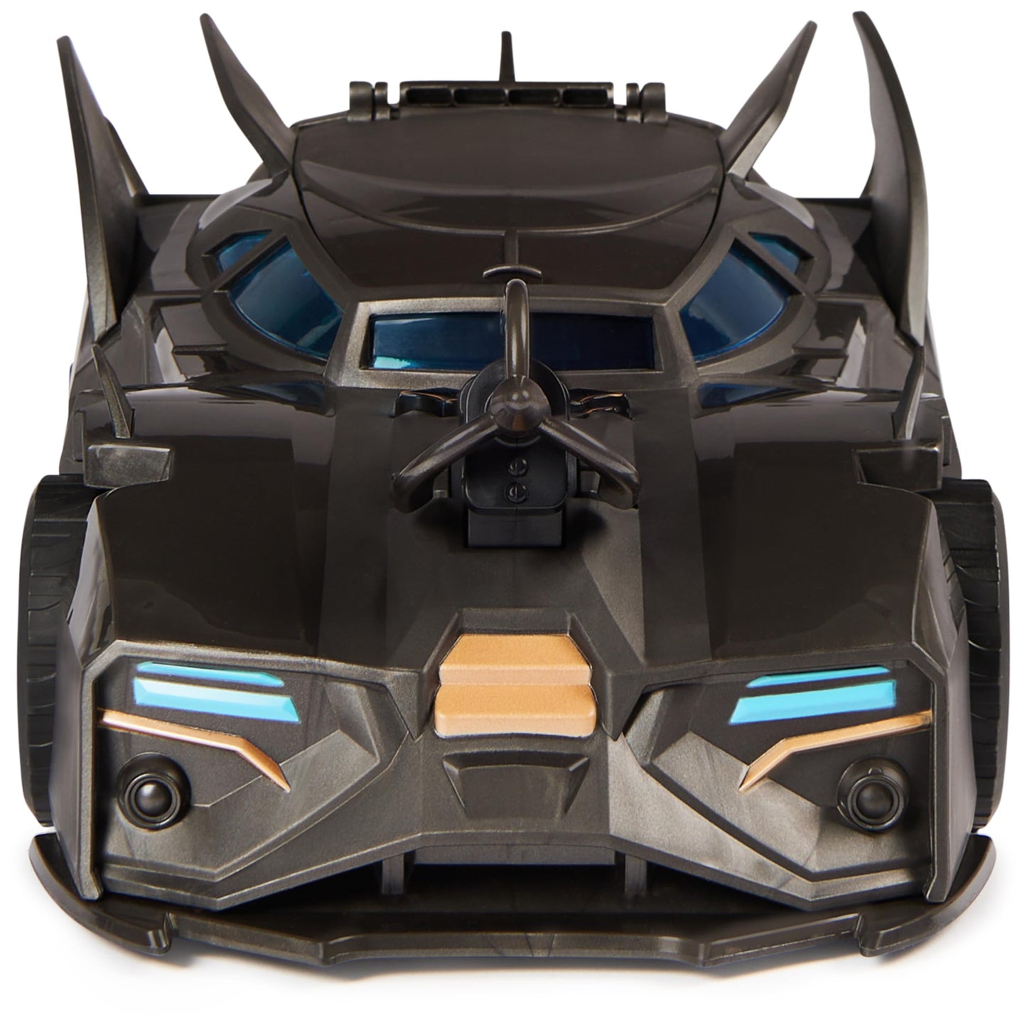 DC Comics Crusader Batmobile Playset – Includes Exclusive 4" Batman Figure & 3 Super-Villain Paper Figures, Kids Ages 4+