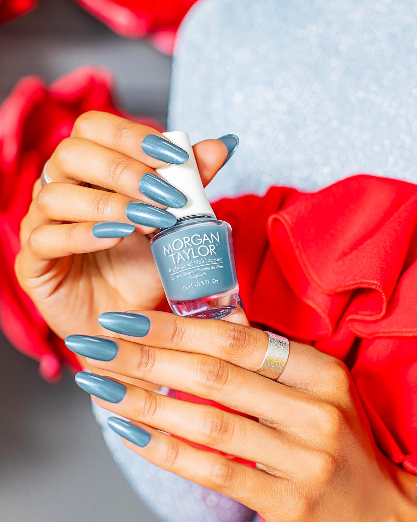Morgan Taylor Holiday Winter Collection Floral Wonderland - 15mL Professional Lacquer, Chip-Resistant, Fast-Drying, Long-Lasting, High-Shine Finish Beauty & Personal Care Morgan Taylor