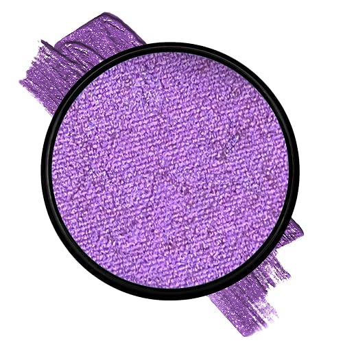 Mehron Paradise FX Metallics - Metallic Purple 1.4 oz | Professional Water Activated Shimmering Metallic Paint for Raves, Costumes, Special Effects