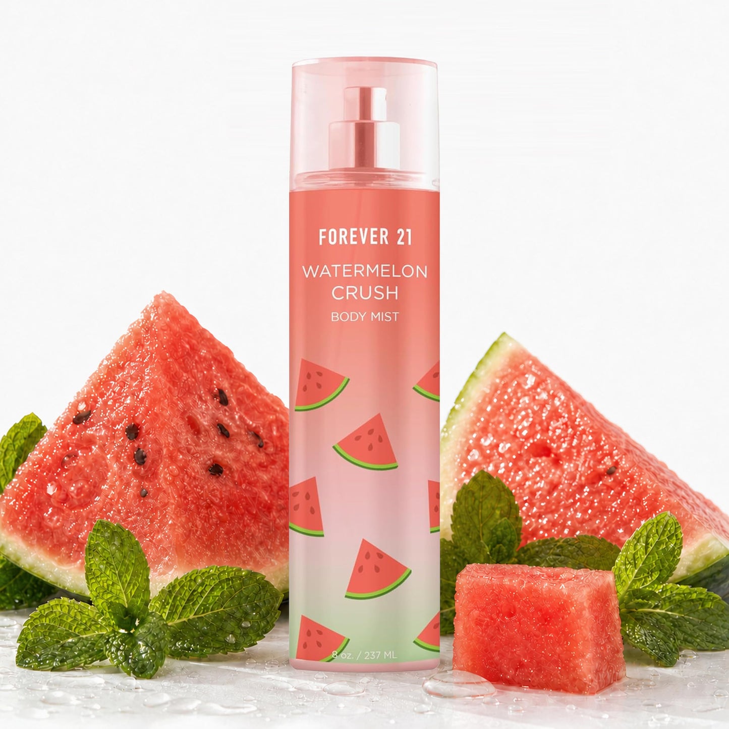 Forever 21 Watermelon Crush Body Spray Mist | Lightweight & Refreshing Everyday Scent | Sweet Body Spray with Fresh Sliced Watermelon Top Notes