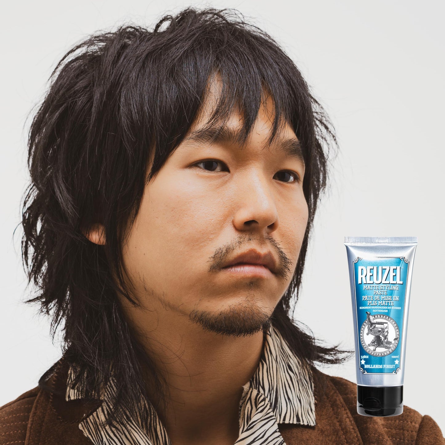 REUZEL Matte Styling Paste, Weightless, Pliable Medium All Day Hold, Adds Fullness and Texture, Matte Finish, Subtle Sugary Rum Scent, For All Hair