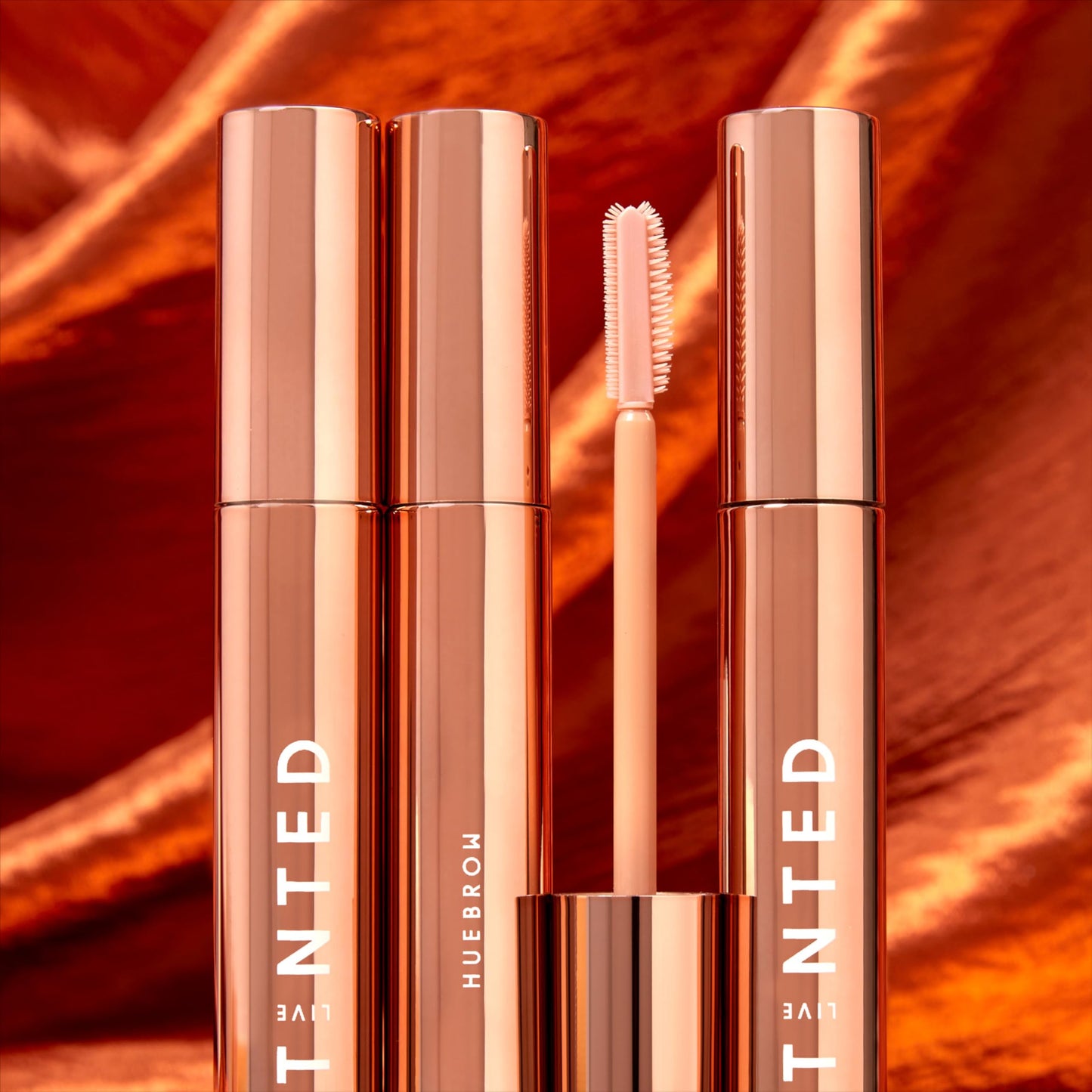 Live Tinted Huebrow Clear Eyebrow Gel - Flexible Hold That Shapes & Laminates with a Dual-Sided Applicator - No Flaking & Easy to Use, 0.425oz