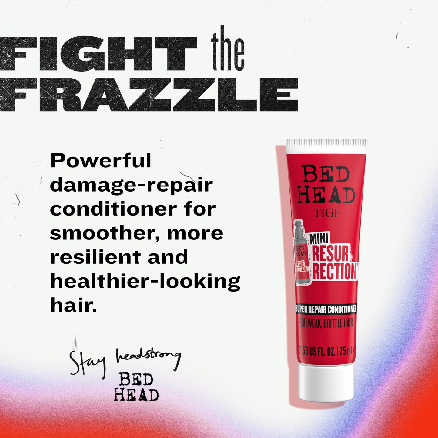 Bed Head by TIGI Resurrection Super Repair Conditioner Travel Mini - Repairing conditioner for dry, brittle and damaged hair with added moisture Beauty and Personal Care TIGI