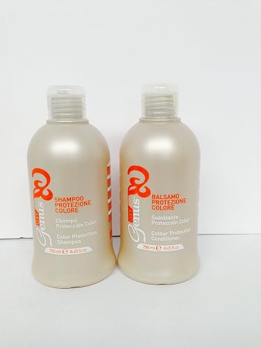 Genus Color Protection Shampoo 8.45 Oz and Color Protection Conditioner 8.45 Oz *Free Starry Sexy Kiss Lip Plumping 10 Ml*