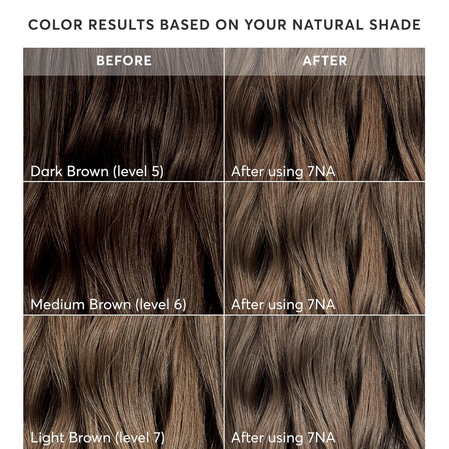 Madison Reed Radiant Hair Color Kit - 7NA Light Ash Brown with Cool Smoky Undertones (Arezzo Brown), Permanent Hair Dye, Dimensional Gray Hair