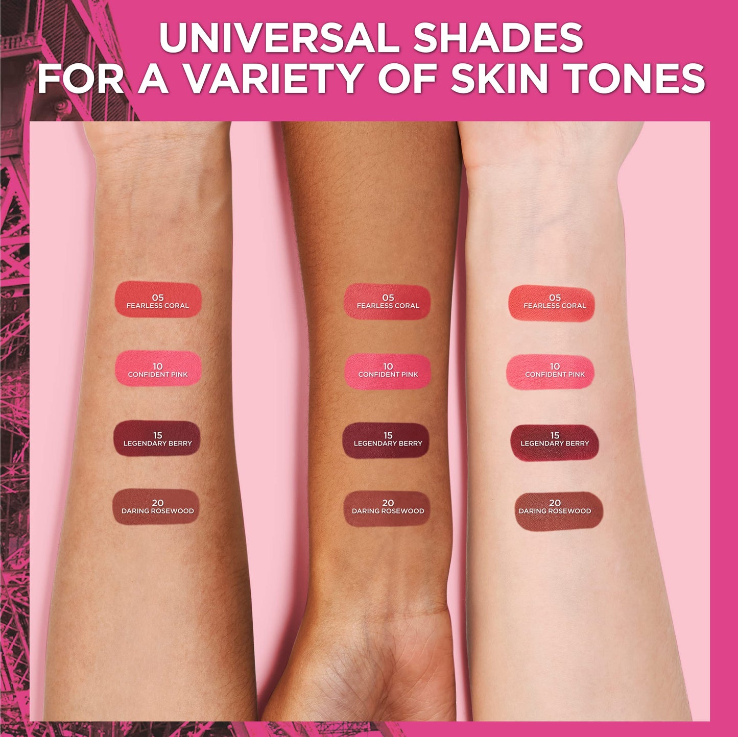 L'Oreal Paris Infallible Up to 24H Fresh Wear Soft Matte Blush, Blendable, Long-Lasting and Waterproof Cheek Make Up, Daring Rosewood 20, 0.31 Oz