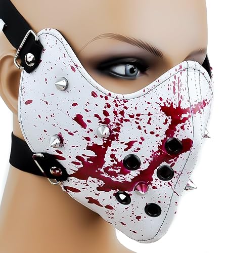 Bloody Spike Motorcycle Face Mask Gothic Horror
