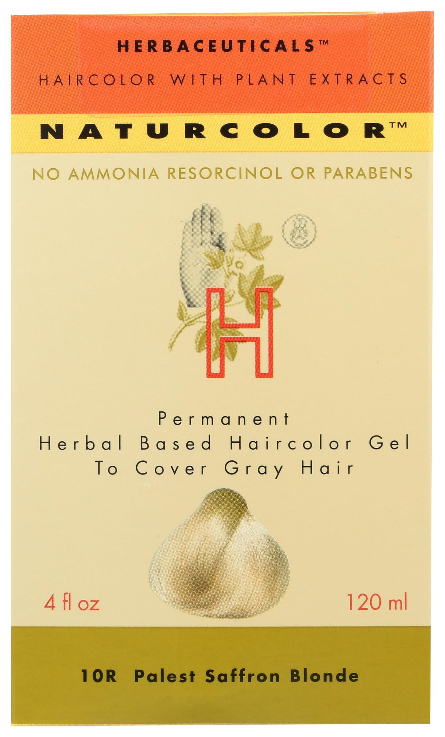 Naturcolor, Palest Saffron Blonde 10r, 4 Fl Oz