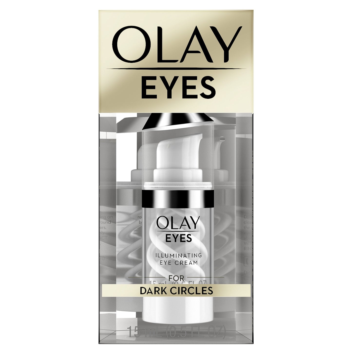 Olay Eyes Illuminating Eye Cream to Help Reduce the look of Dark Circles Under Eyes, 0.5 Fl Oz