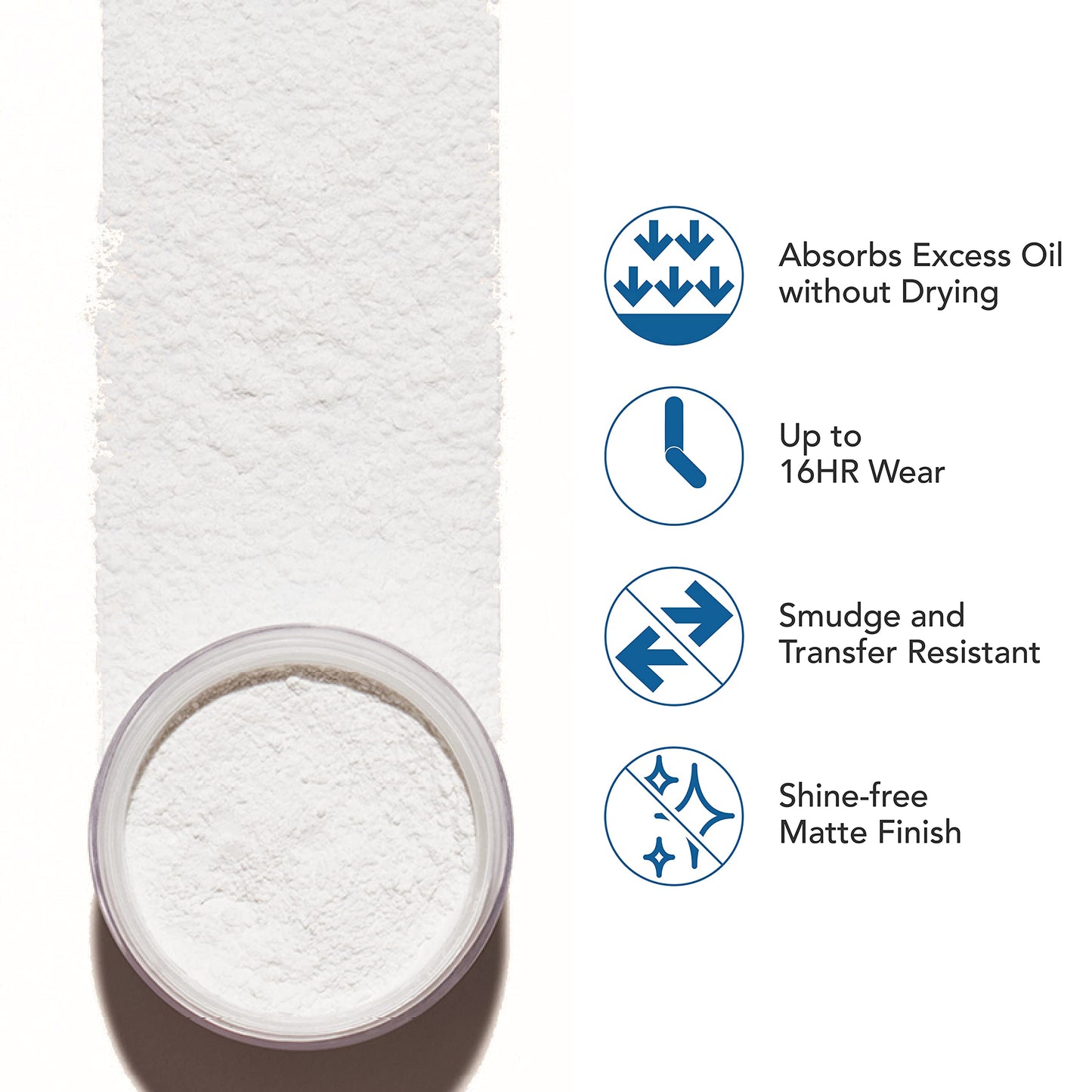 Dermablend Loose Setting Powder, Face Powder Makeup & Finishing Powder, Mattifying Finish and Shine Control