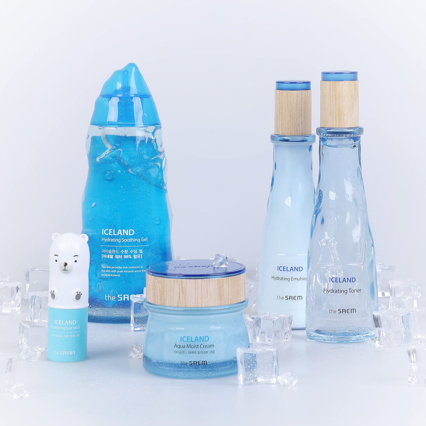 THESAEM Iceland Hydrating Emulsion 4,73 fl.oz. - Facial Emulsion for Intensive Hydration with Iceland Mineral Water - Face Moisturizer to Provide Mild