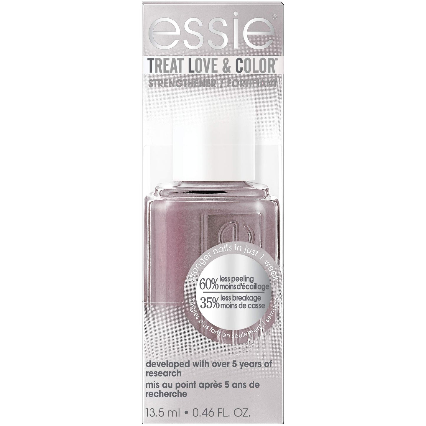 essie Treat Love & Color Nail Polish For Normal to Dry/Brittle Nails, Time To Unwind, 0.46 fl. oz. Beauty & Personal Care essie