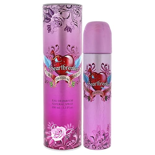 Cuba Heartbreaker Eau De Parfum Spray for Women,3.4 Ounce
