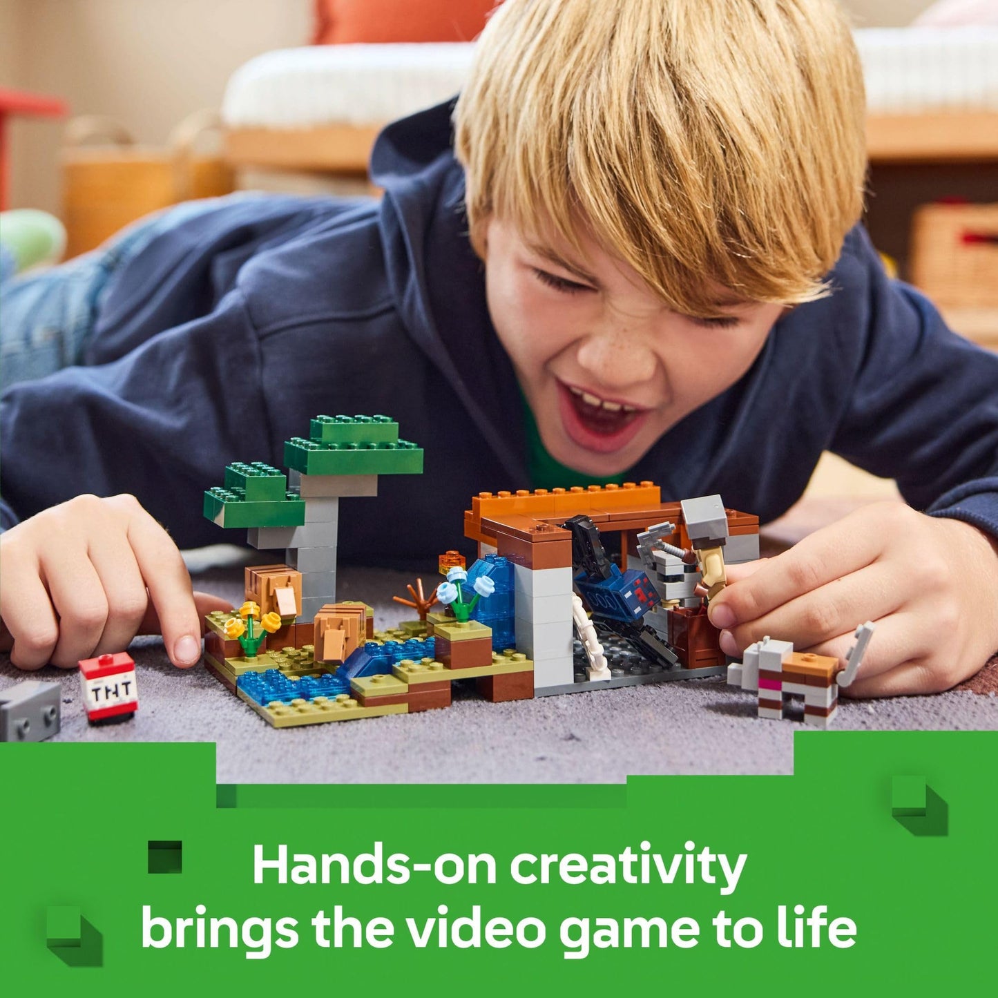 LEGO Minecraft The Armadillo Mine Expedition 21269, Building Toy Playset with Gaming Figures, Fun Gift for Kids Ages 8+