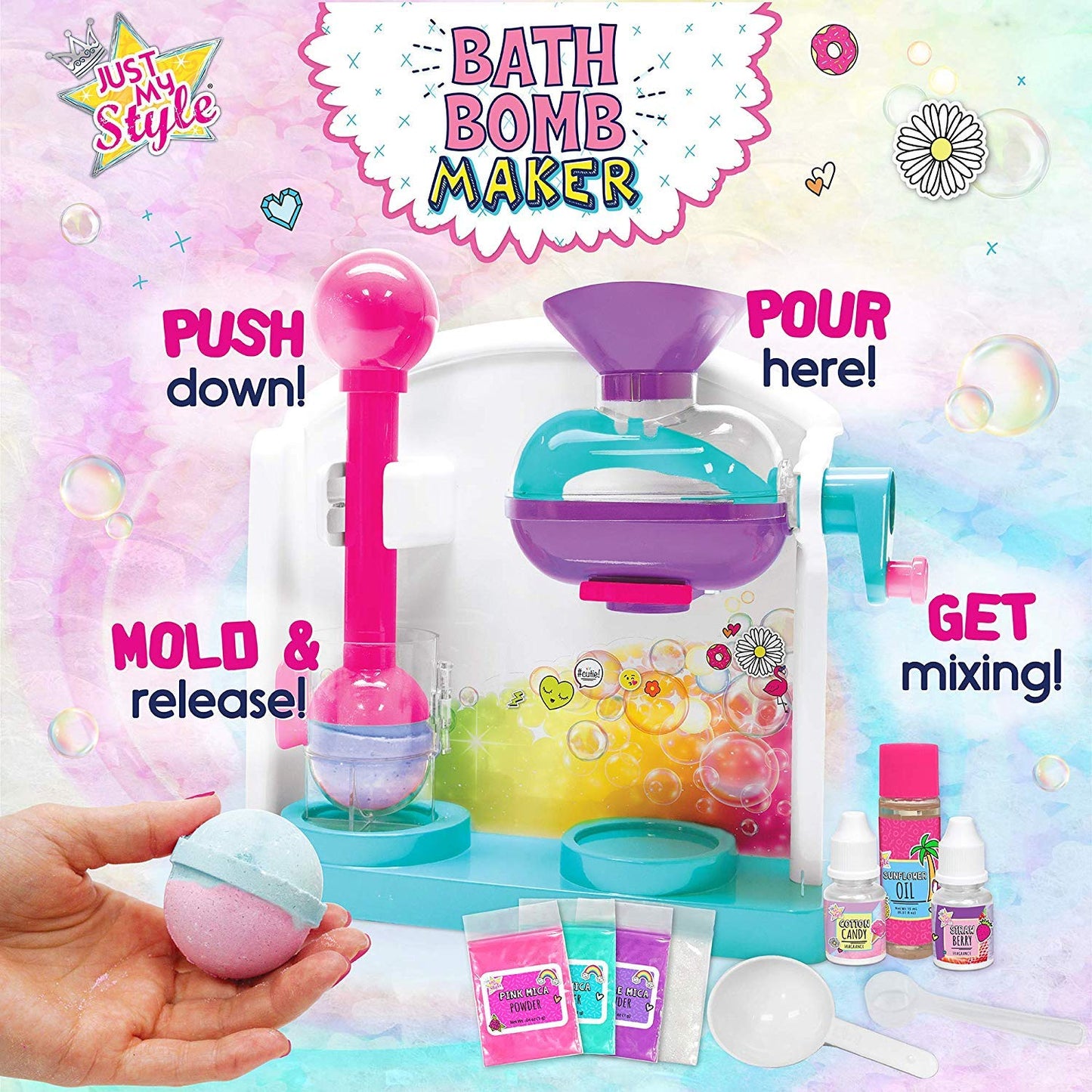 Just My Style Bath Bomb Maker by Horizon Group USA Beauty and Personal Care Just My Style