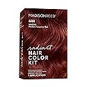 Madison Reed Radiant Hair Color Kit - 6RR Medium Vibrant Cayenne Red (Savona Scarlet) Vivid Color Permanent Hair Dye, PPD-Free & Ammonia-Free, 1 Pack