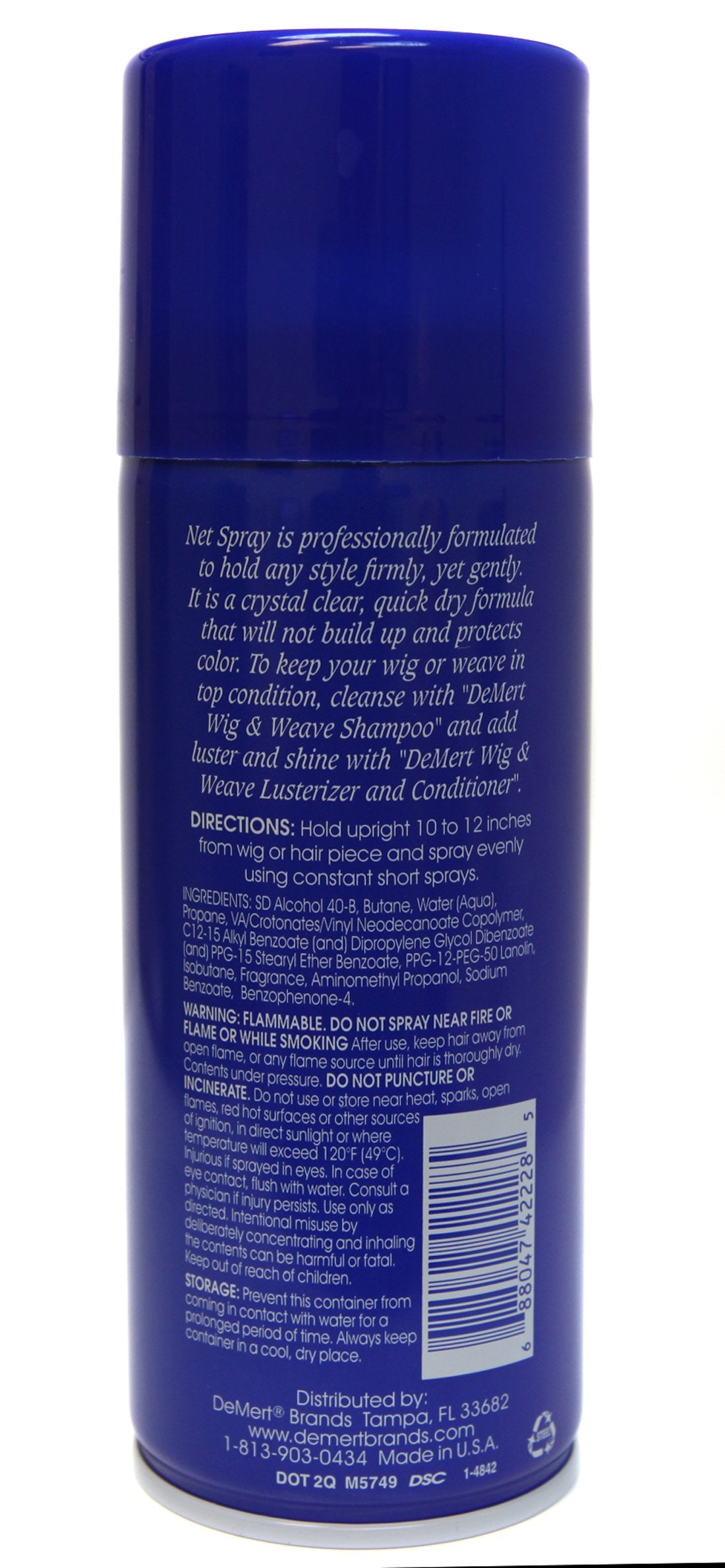 Demert Wig & Weave Net Spray - 9.61 oz