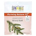 Aura Cacia Aromatherapy Mineral Bath, Warming Balsam Fir, 2.5 ounce packet (Pack of 3)